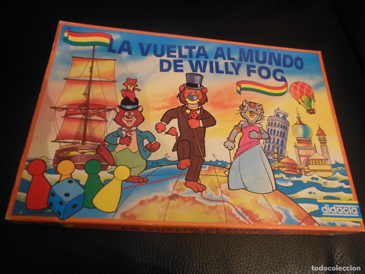 Old Games: LA VUELTA AL MUNDO DE WILLY FOG - JUEGO DE DIDACTA CON CAJA NUEVO SIN USAR