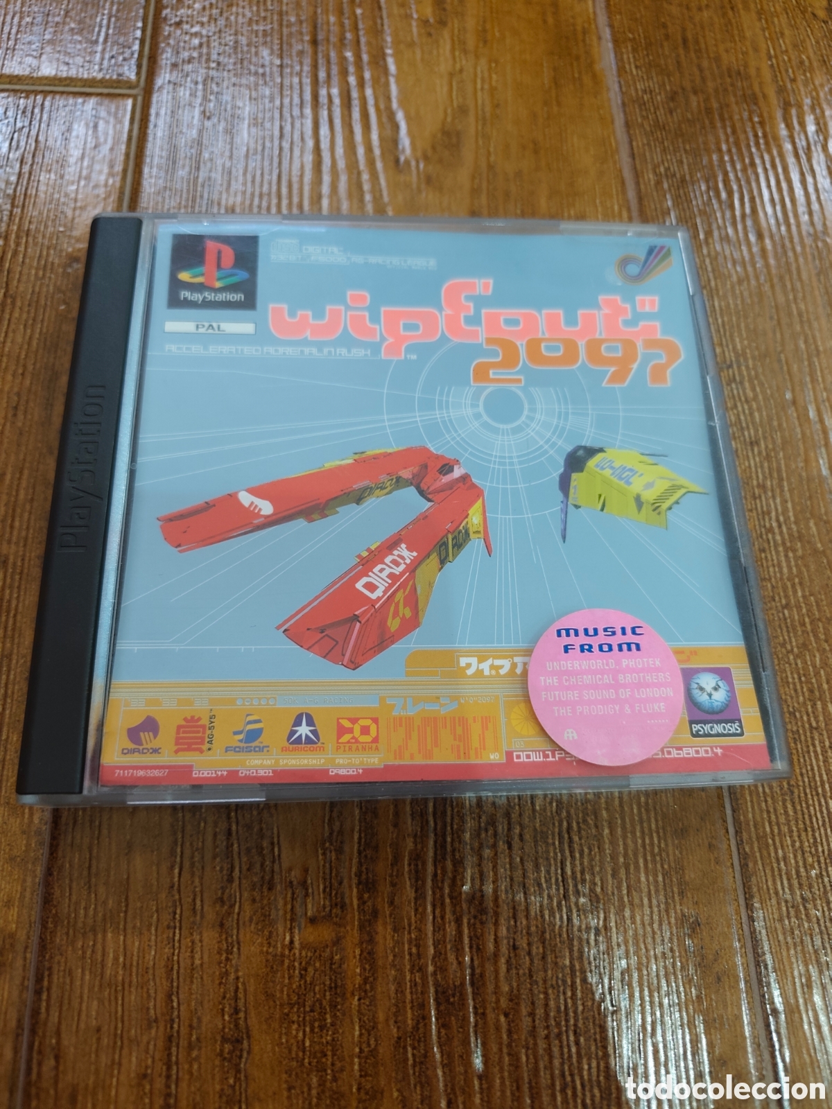 Juegos antiguos: WipEout 2097 PS1 / PlayStation 1 - Completo (Manual en Espa&ntilde;ol)