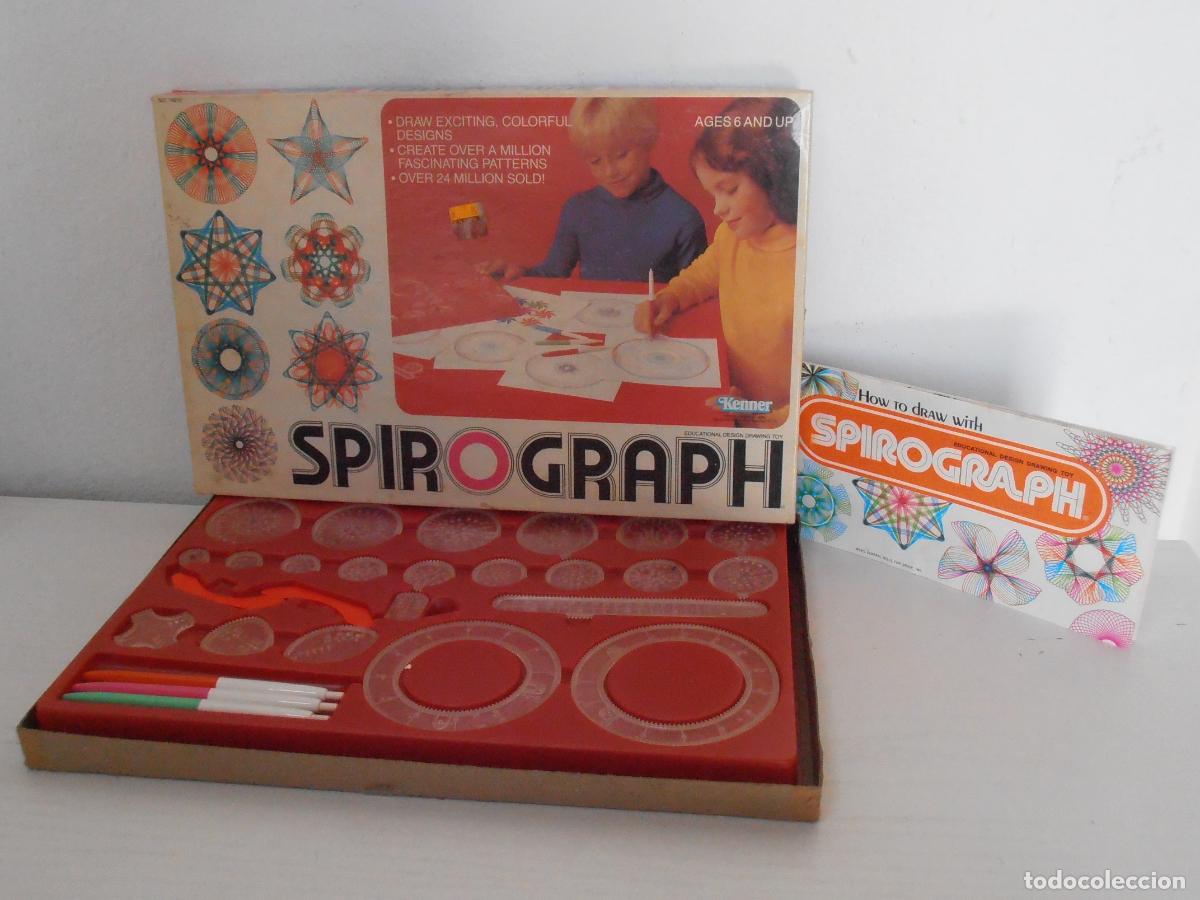 Juegos antiguos: JUEGO SPIROGRAPH DE KENNER, COMPLETO, MADE IN USA, A&Ntilde;OS 80