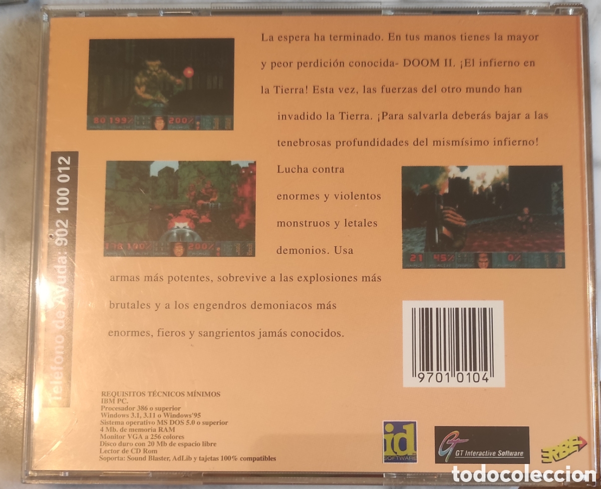Juegos antiguos: DOOM II. El infierno en la tierra. - Foto 2