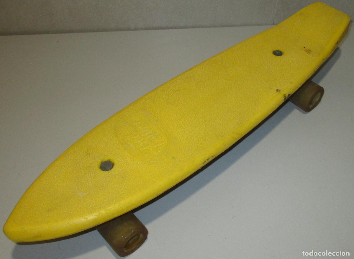 Juegos antiguos: antiguo MONOPATIN FREE FORMER a&ntilde;os 70-80 no SANCHESKI BANANA SKATE TABLA SKATEBOARD, made in USA