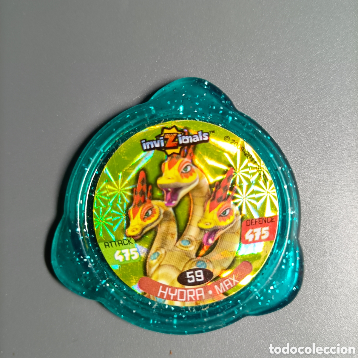 Juegos antiguos: TAZO COLECCIONABLE. INVIZIMALS 2011. №59 HYDRA. MAX - Foto 1