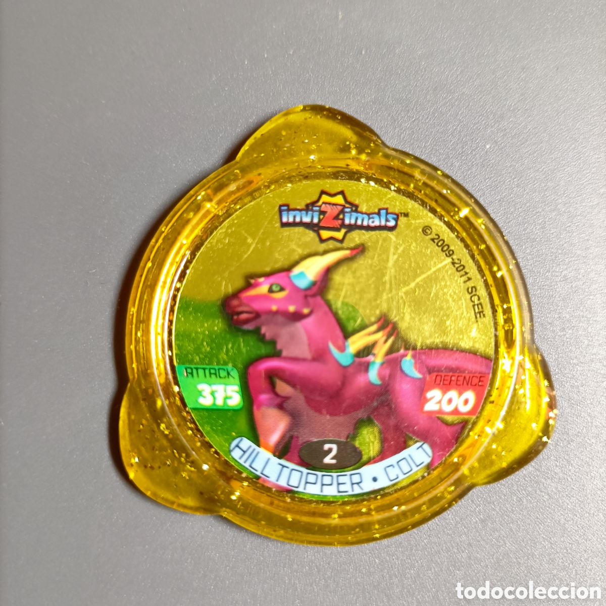 Juegos antiguos: TAZO COLECCIONABLE. INVIZIMALS 2011. №2 HILLTOPPER - COLT