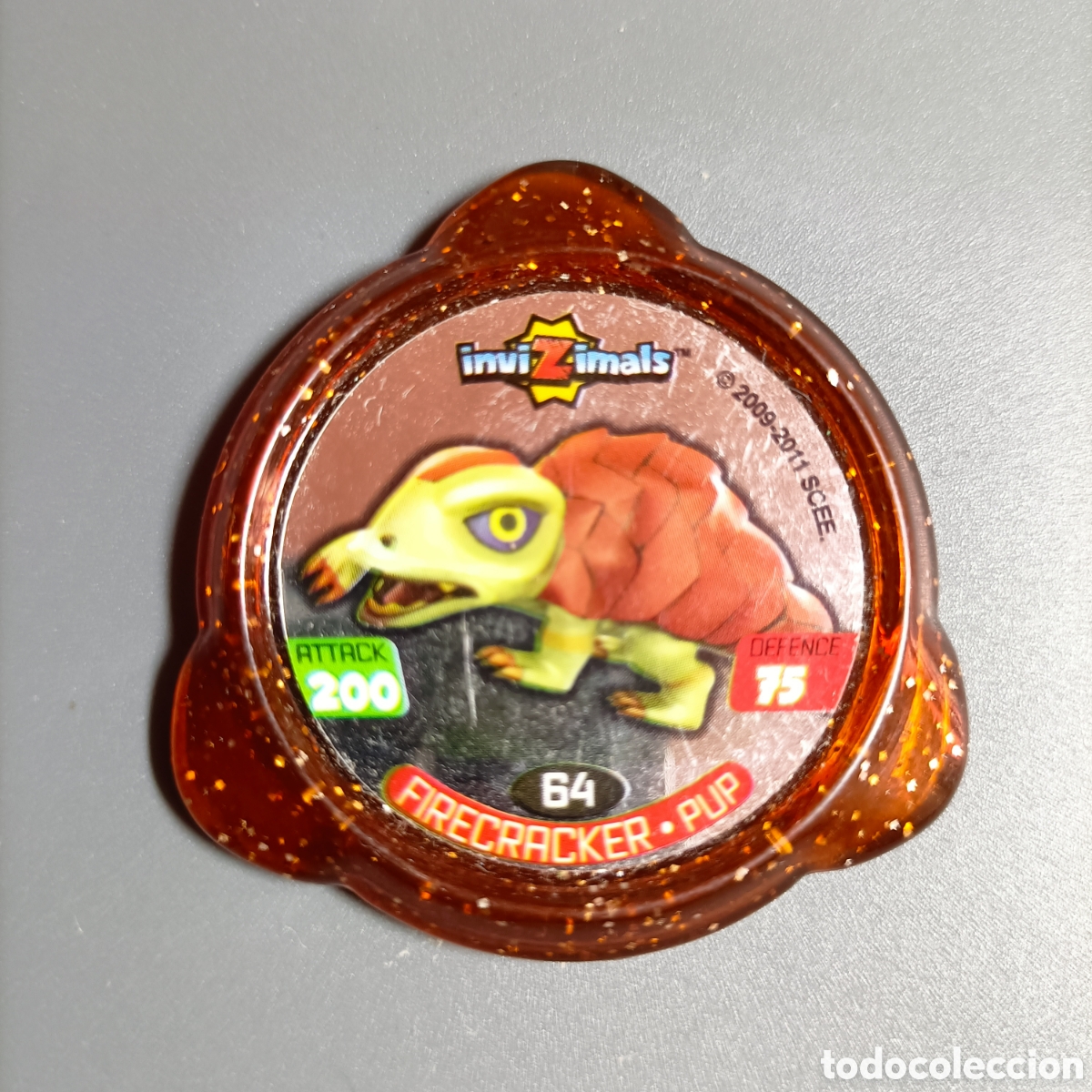 Juegos antiguos: TAZO COLECCIONABLE. INVIZIMALS 2011. №64 FIRECTACKER - PUP