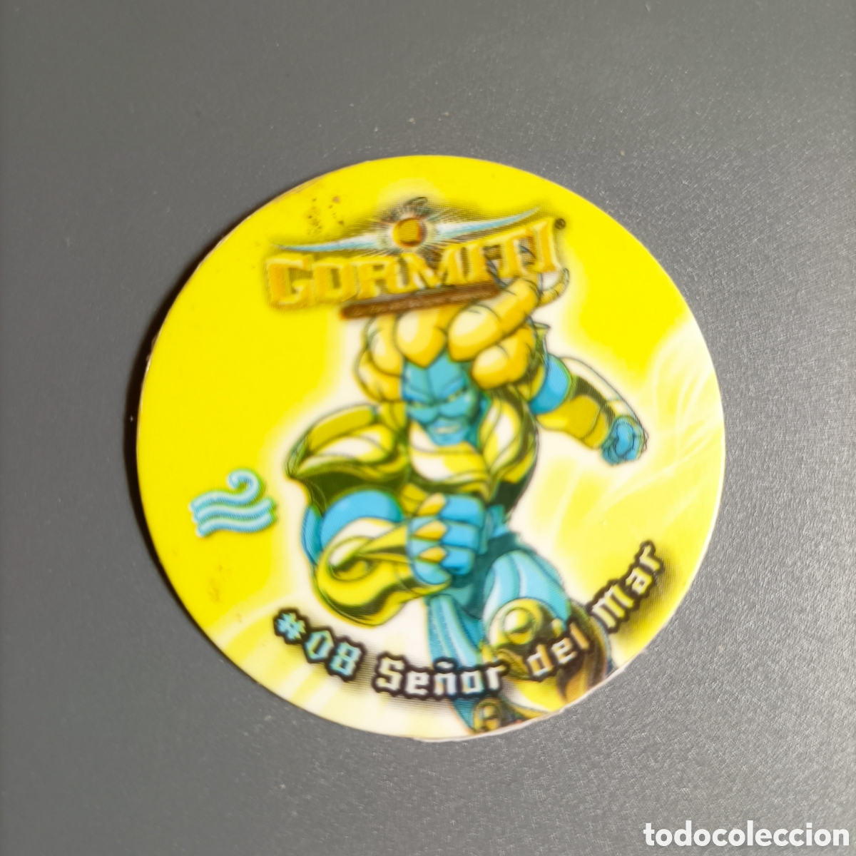 Juegos antiguos: TAZO COLECCIONABLE. GORMITI 2010. CHEETOS. №08 SE&Ntilde;OR DEL MAR
