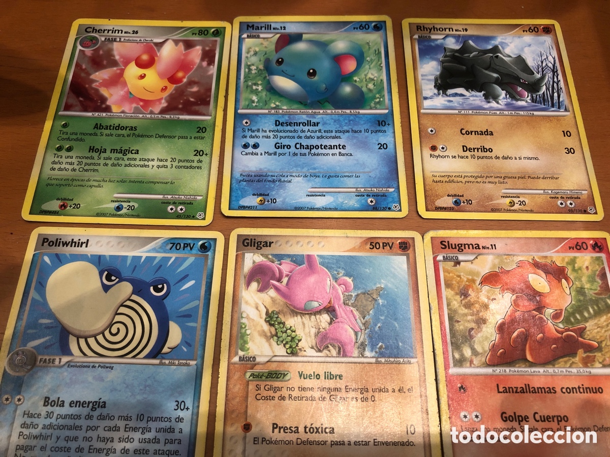 Juegos antiguos: Cartas pokemon original