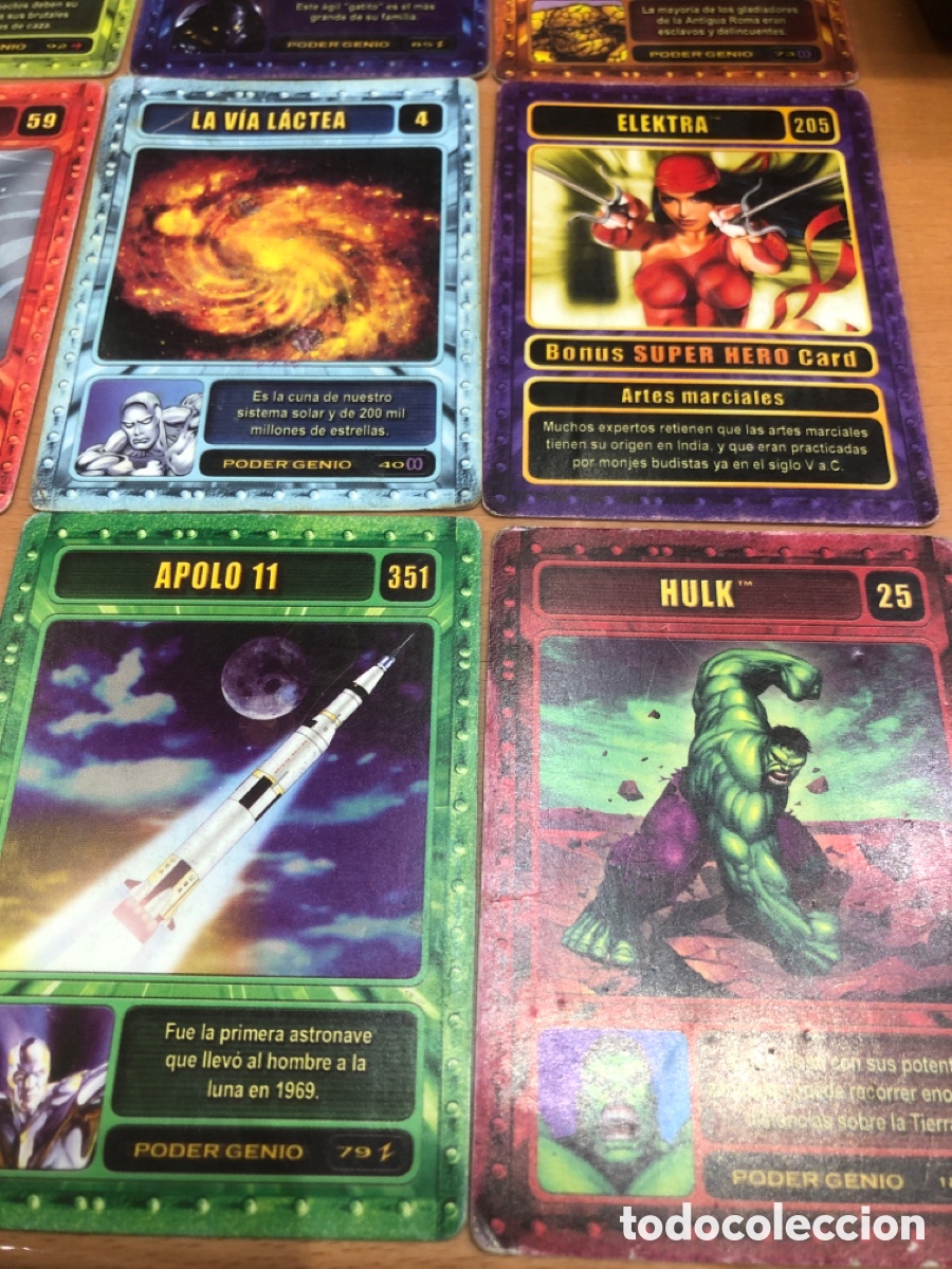 Juegos antiguos: Cartas genio cards (22 cartas ) - Foto 3