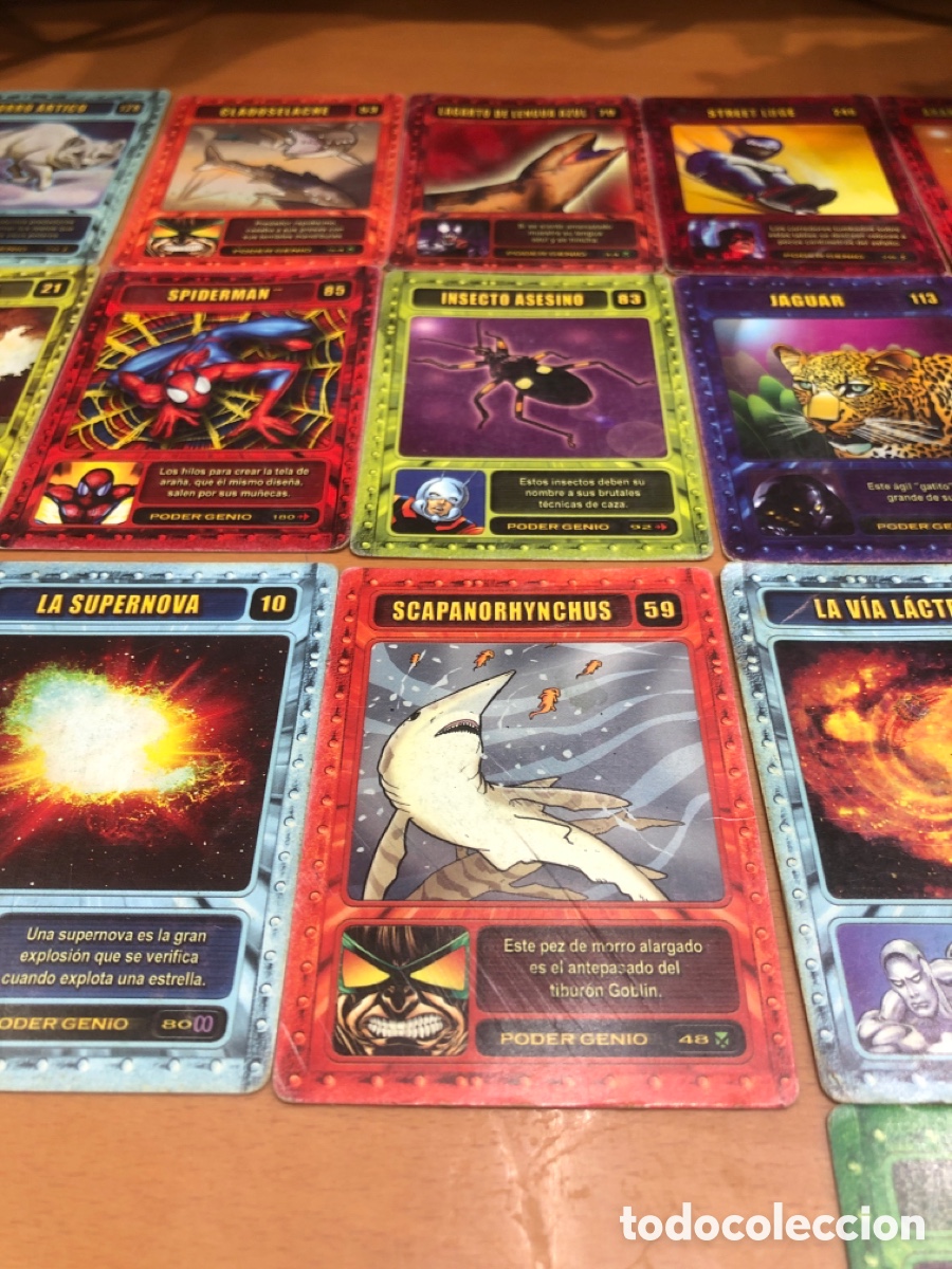 Juegos antiguos: Cartas genio cards (22 cartas ) - Foto 4