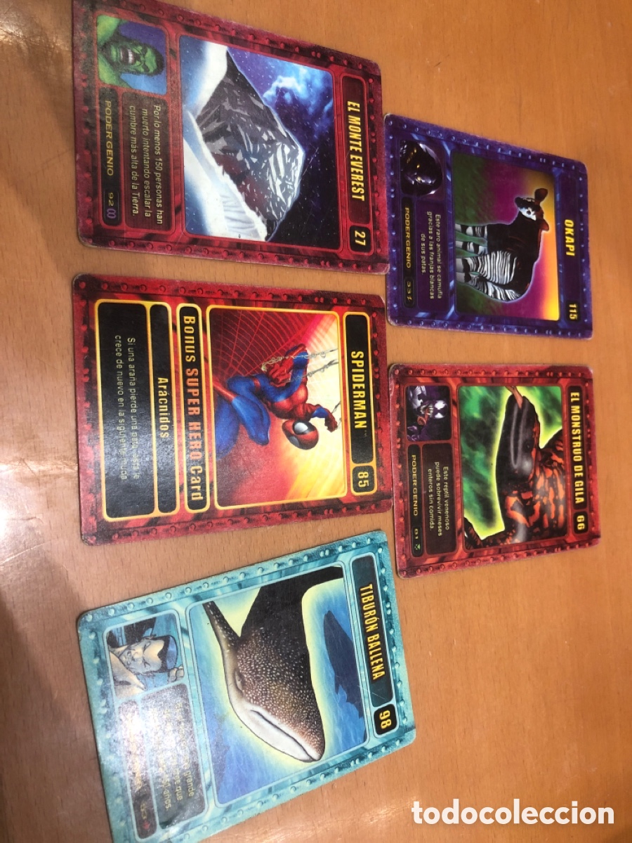 Juegos antiguos: Cartas genio cards (22 cartas ) - Foto 6