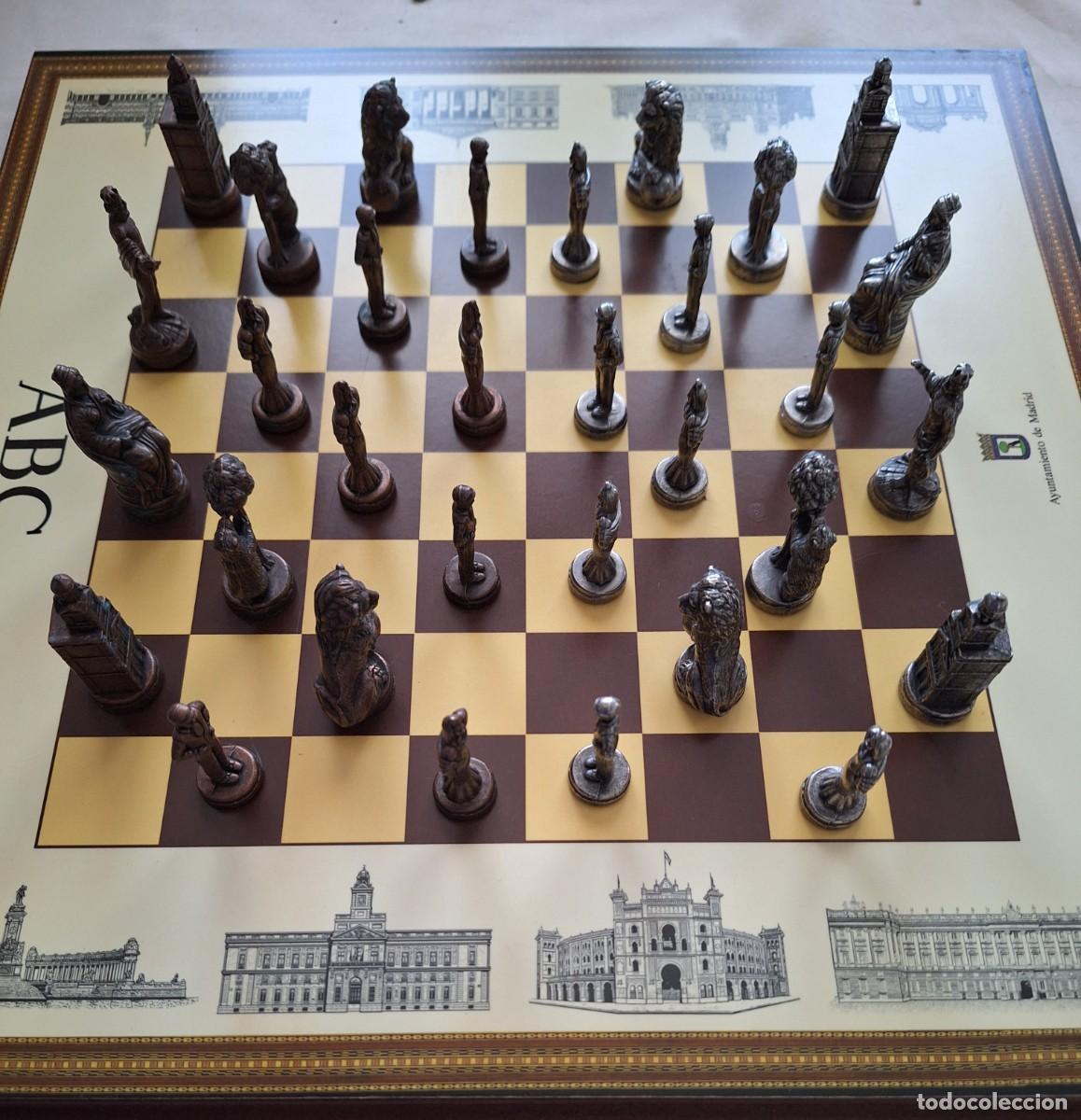 Juegos antiguos: Ajedrez de Madrid ABC