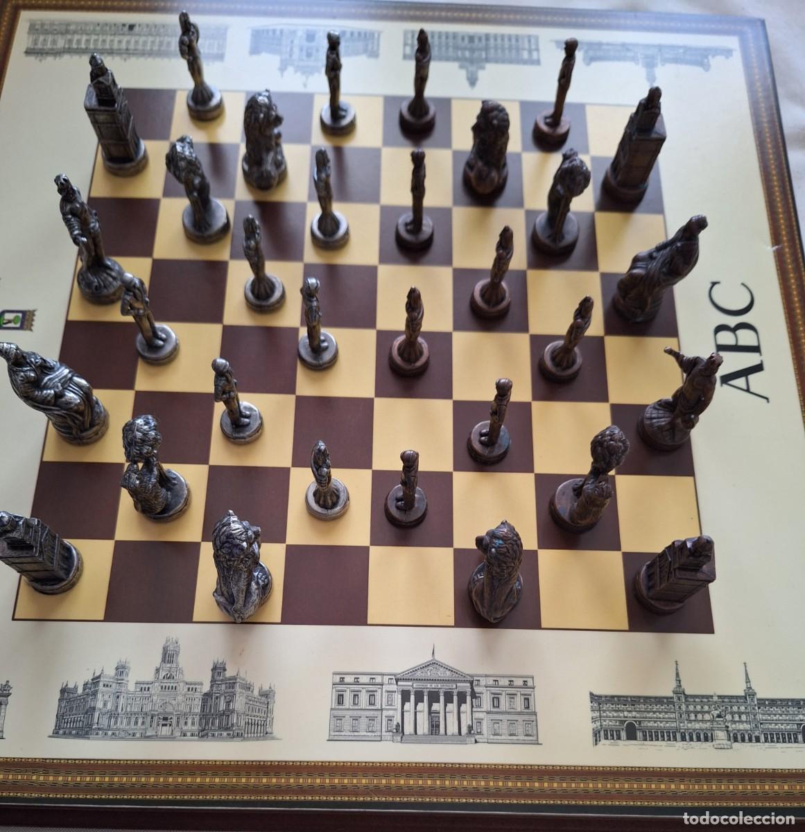 Juegos antiguos: Ajedrez de Madrid ABC - Foto 2