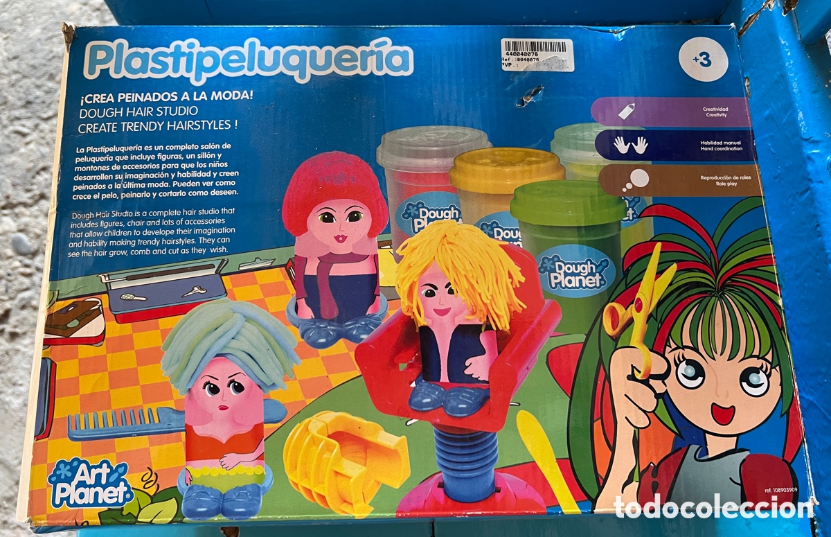 Juegos antiguos: Juego plastipeluquer&iacute;a