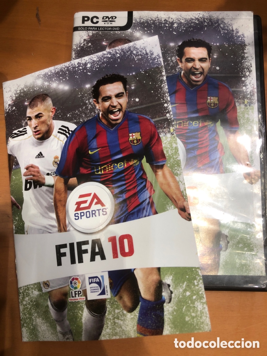 Juegos antiguos: Juego fifa 10 pc dvd