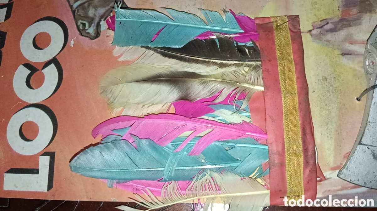 Juegos antiguos: ACCESORIOS INDIO CABALLO LOCO - Foto 2