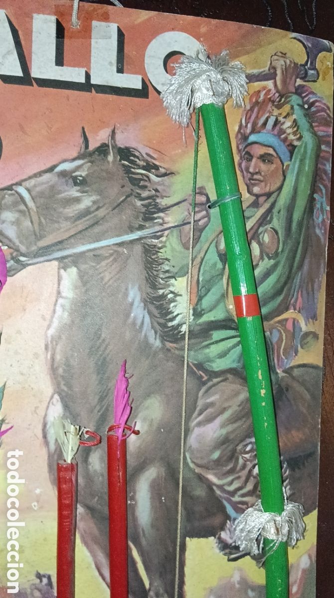 Juegos antiguos: ACCESORIOS INDIO CABALLO LOCO - Foto 3