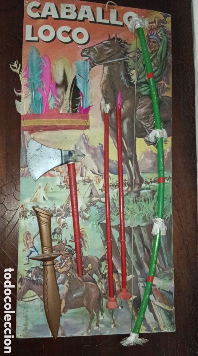Juegos antiguos: ACCESORIOS INDIO CABALLO LOCO