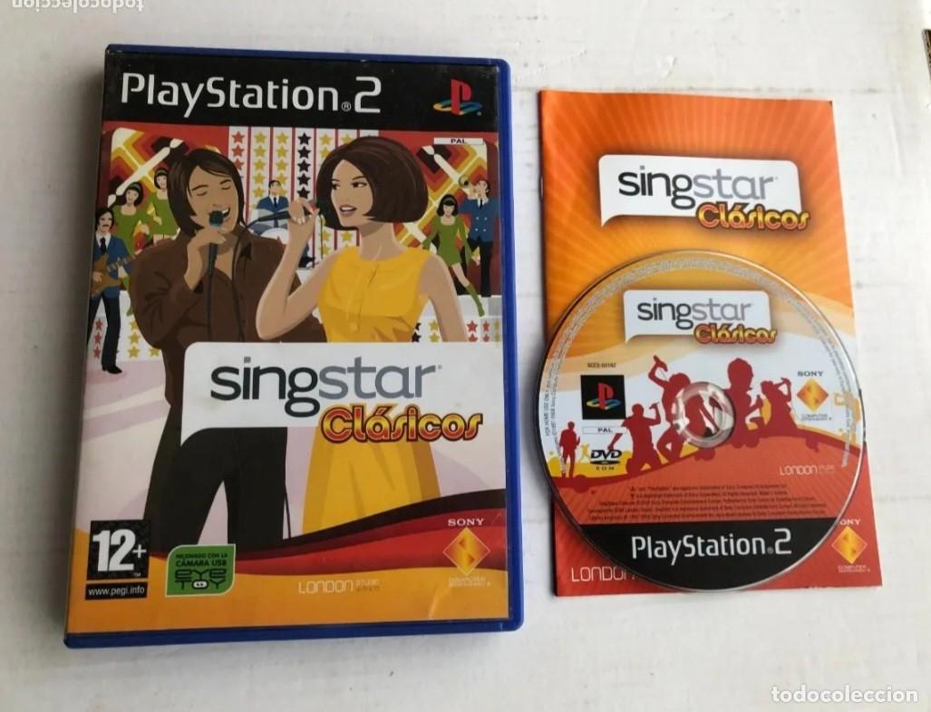 Old Games: SINGSTAR CLASICOS SINGSTAR - PLAYSTATION 2