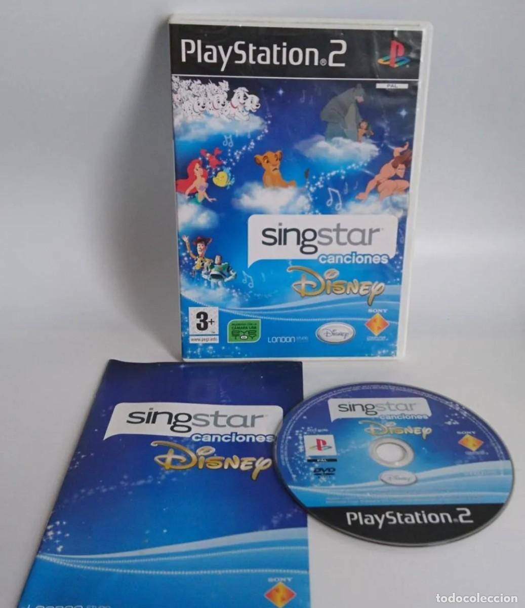 Giochi antichi: SINGSTAR CANCIONES DISNEY - PLAYSTATION 2