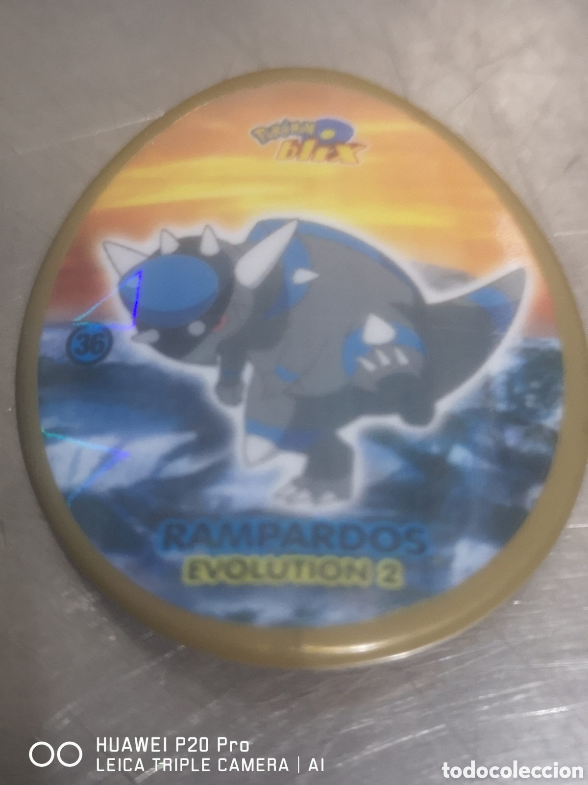 Juegos antiguos: TAZO POKEMON BLIX -- 2009 -- POKEMON 36 RAMPARDOS