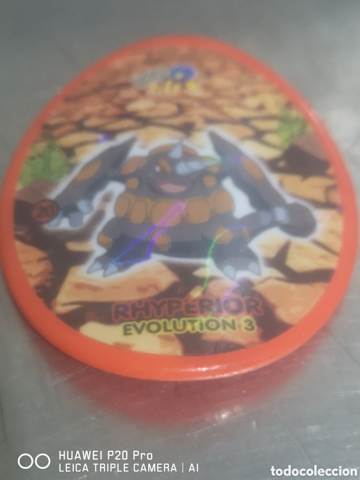 Juegos antiguos: TAZO POKEMON BLIX -- 2009 -- POKEMON 20 RHYPERIOR