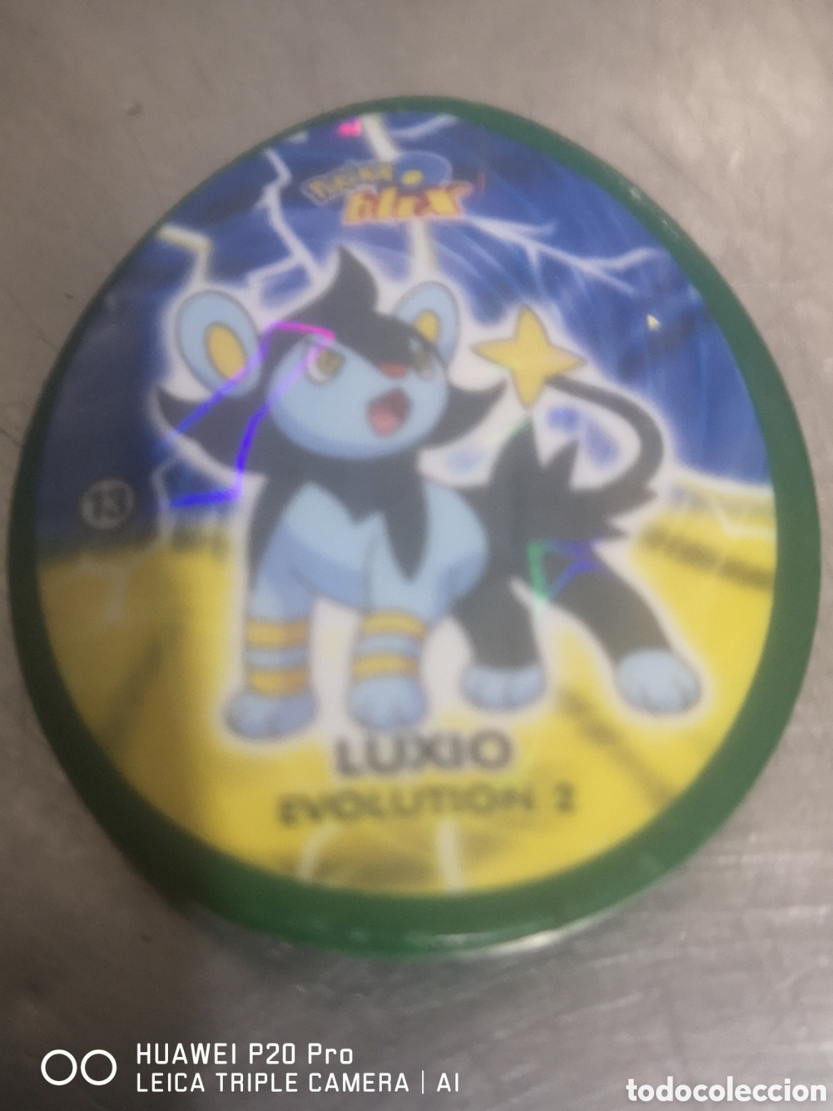 Juegos antiguos: TAZO POKEMON BLIX -- 2009 -- POKEMON 13 LUXIO
