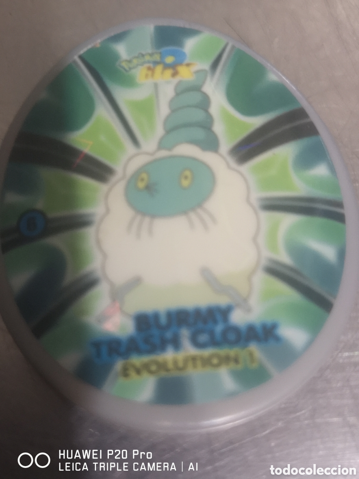 Juegos antiguos: TAZO POKEMON BLIX -- 2009 -- POKEMON 6 BURMY TRASH CLOAK