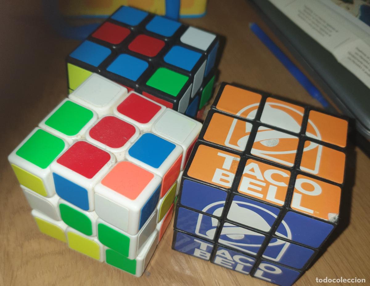 Juegos antiguos: LOTE 3 CUBOS RUBIK DISTINTO MODELO