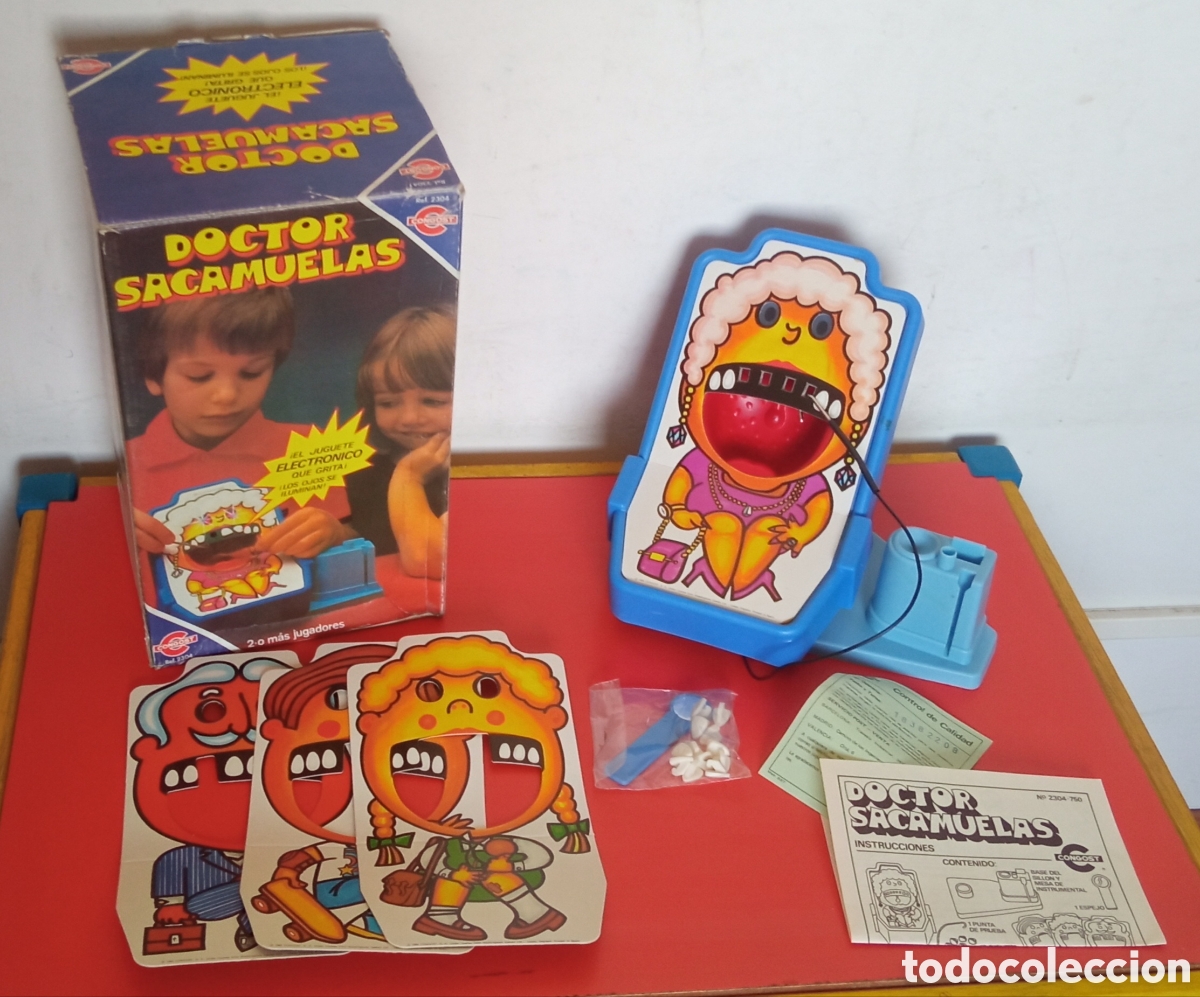 Juegos antiguos: DOCTOR SACAMUELAS.CONGOST 1983.SIN USO,EN CAJA.CON FALLO.