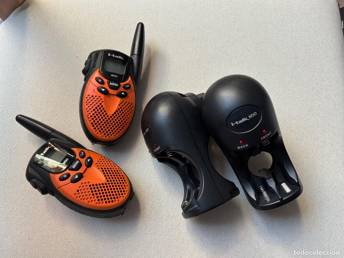 Juegos antiguos: I-Talk Walkie Talkie 1100, un dispositivo compacto de uso