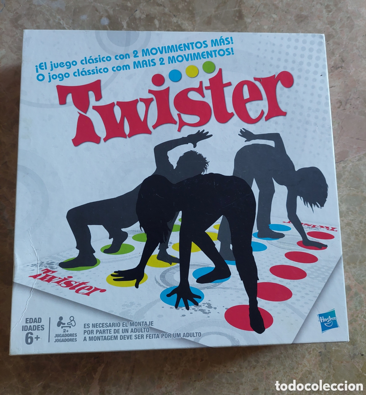 Juegos antiguos: Juego Twister de Hasbro