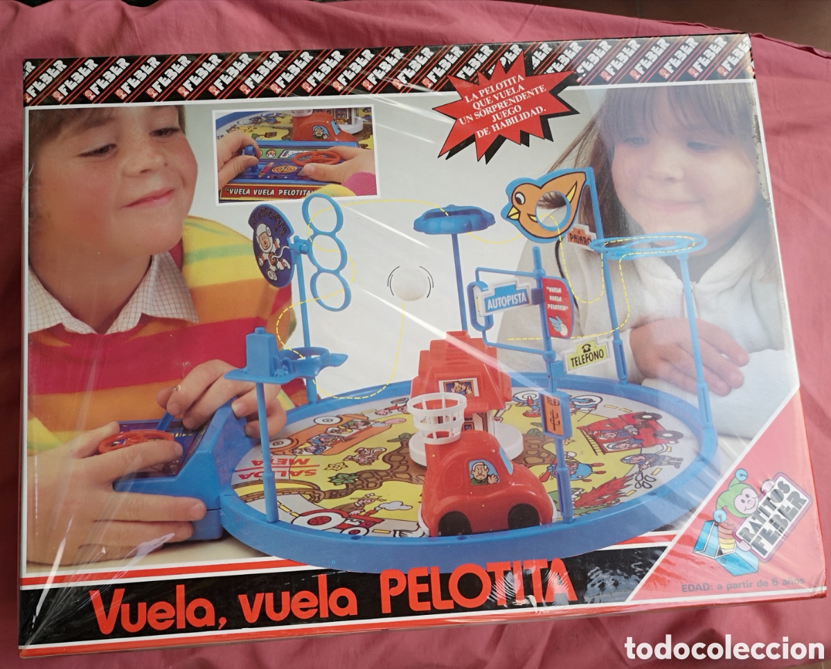 Juegos antiguos: Vuela, vuela, pelotita. NUEVO. SIN ABRIR. Feber a&ntilde;os 80.