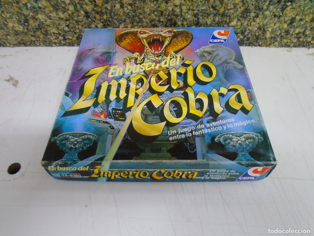 Juegos antiguos: EN BUSCA DEL IMPERIO COBRA,DE CEFA REF. NR 14-6301,VER FOTOS.