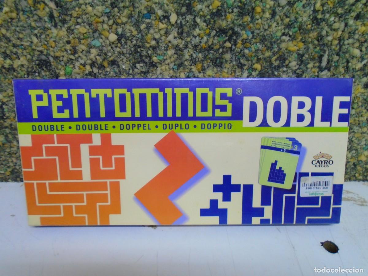 Juegos antiguos: PENTOMINOS DOBLE DE &rdquo;CAYRO JUEGOS&rdquo; SIN DESPRECINTAR.