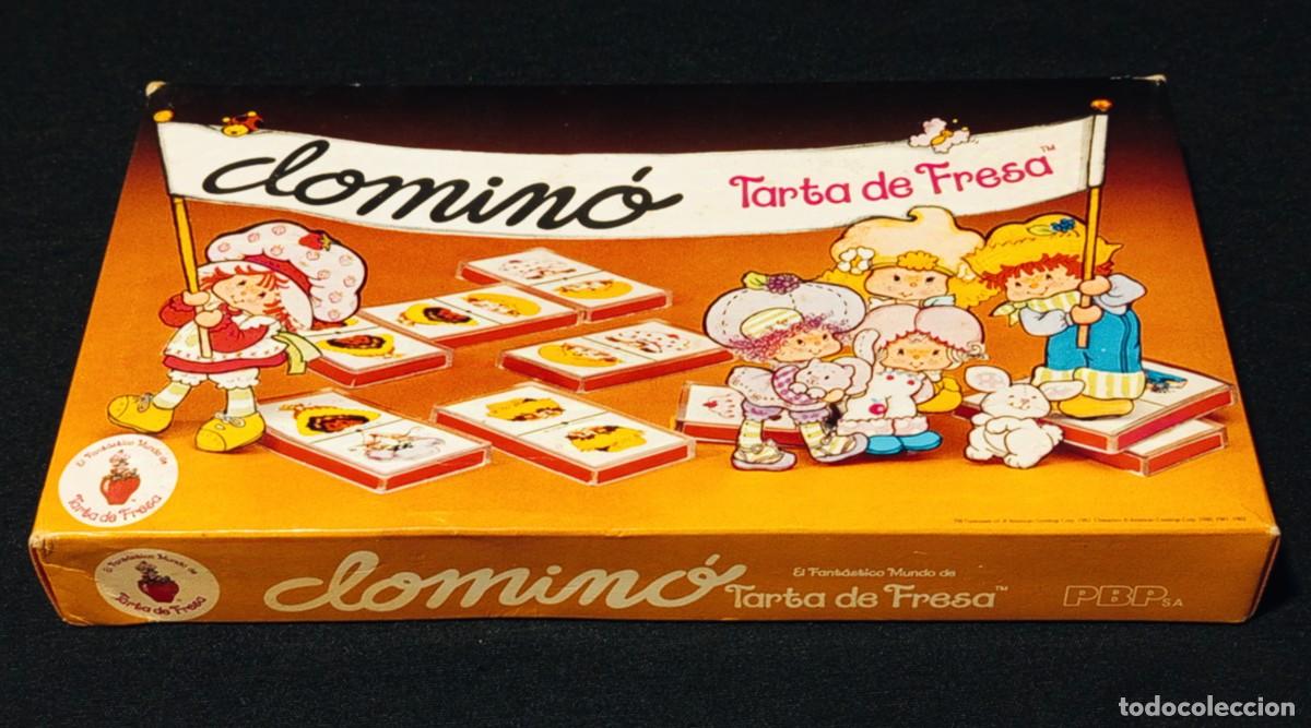 Juegos antiguos: DOMIN&Oacute; TARTA DE FRESA, NUNCA JUGADO, A ESTRENAR, A&Ntilde;O 1983.