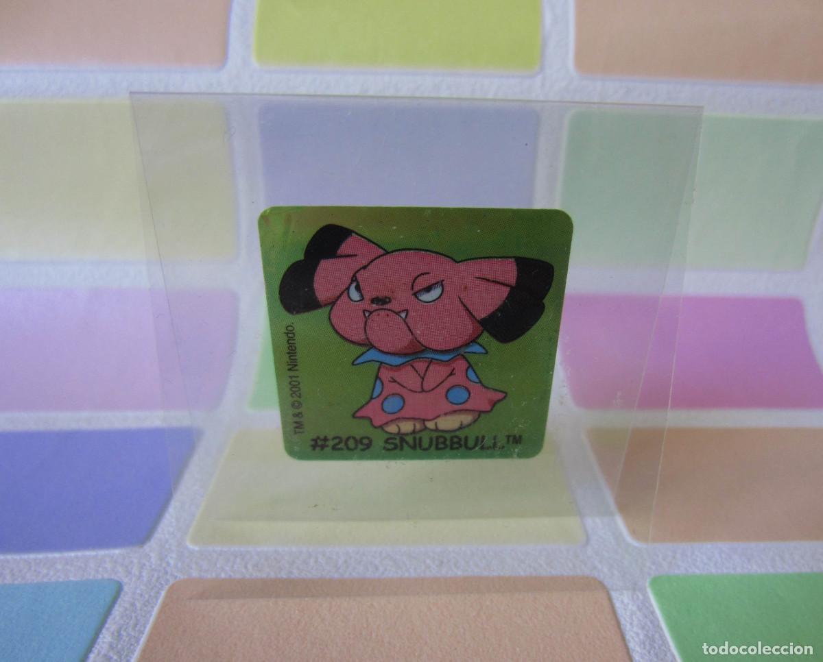 Juegos antiguos: TAZOS POKEMON TAZO PEGATINA BOOMER N&ordm; 209 SNUBULL