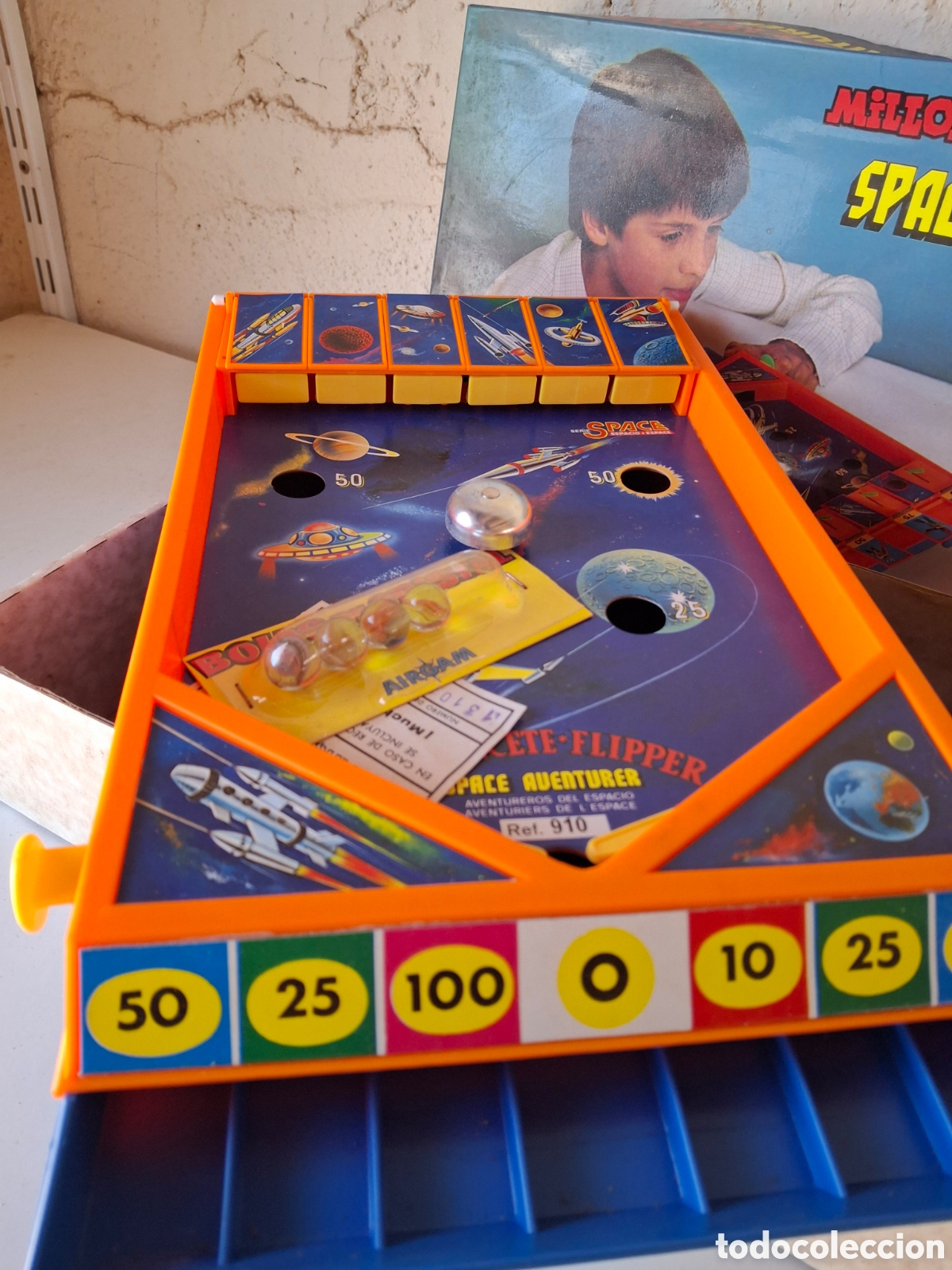 Juegos antiguos: MILLONCETE FLIPPER SPACE A AVENTURE DE AIRGAM - Foto 3