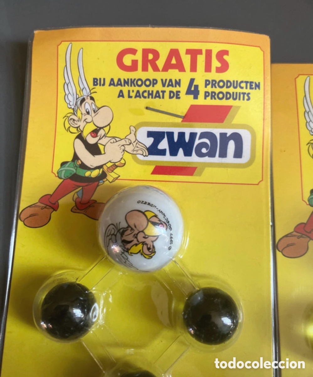 Juegos antiguos: Camicas promocionales Asterix y Obelix nuevas sin abrir - Foto 2