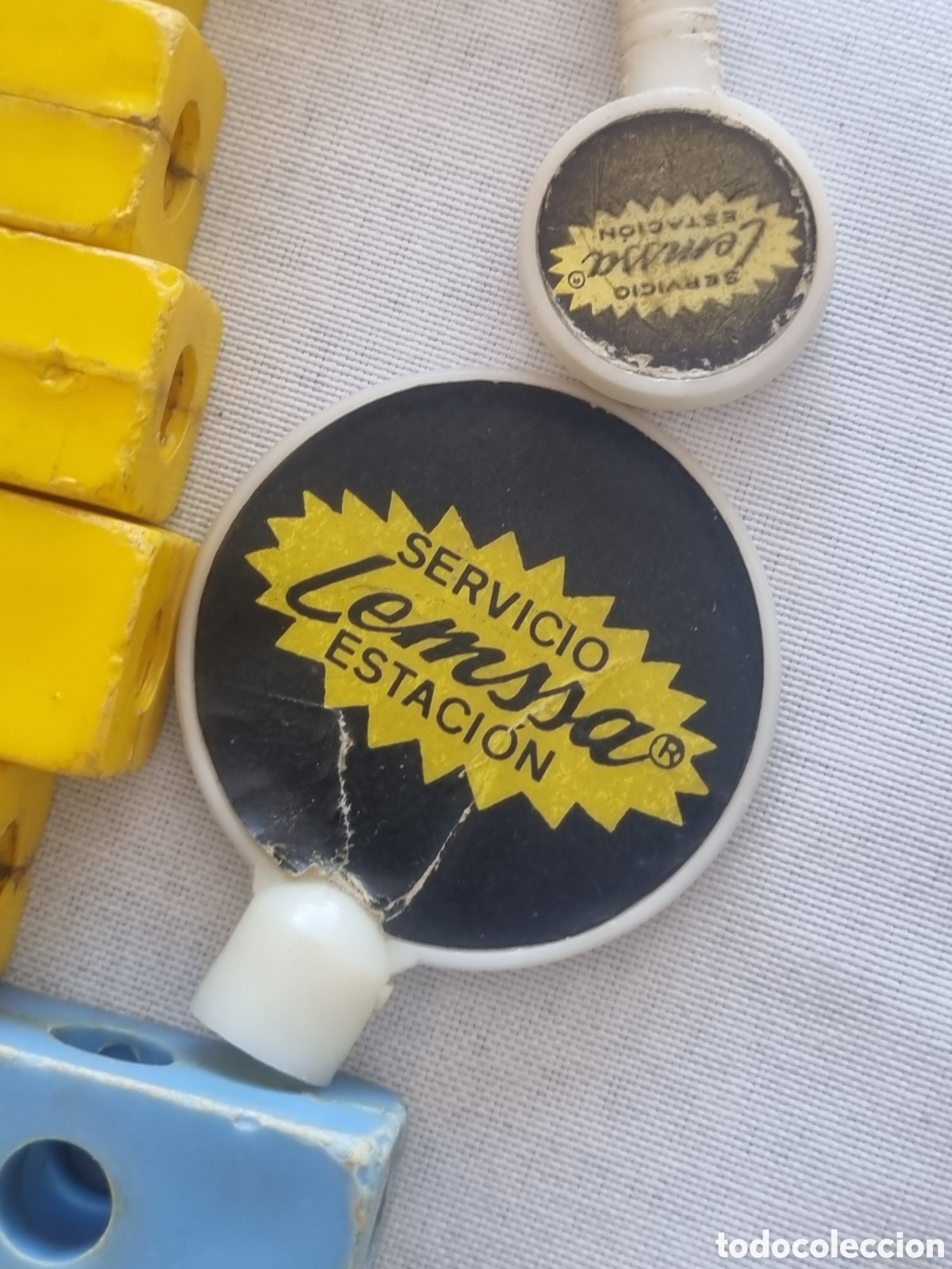 Juegos antiguos: Juego construcci&oacute;n lemsa banco vintage - Foto 7