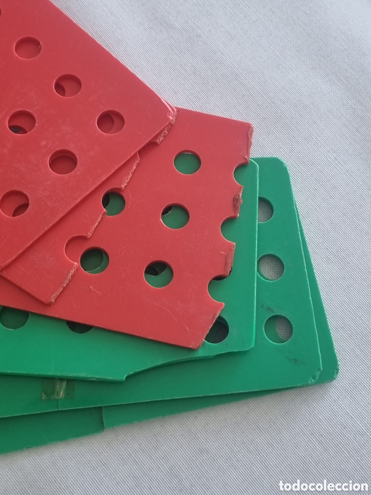 Juegos antiguos: Juego construcci&oacute;n lemsa banco vintage - Foto 8