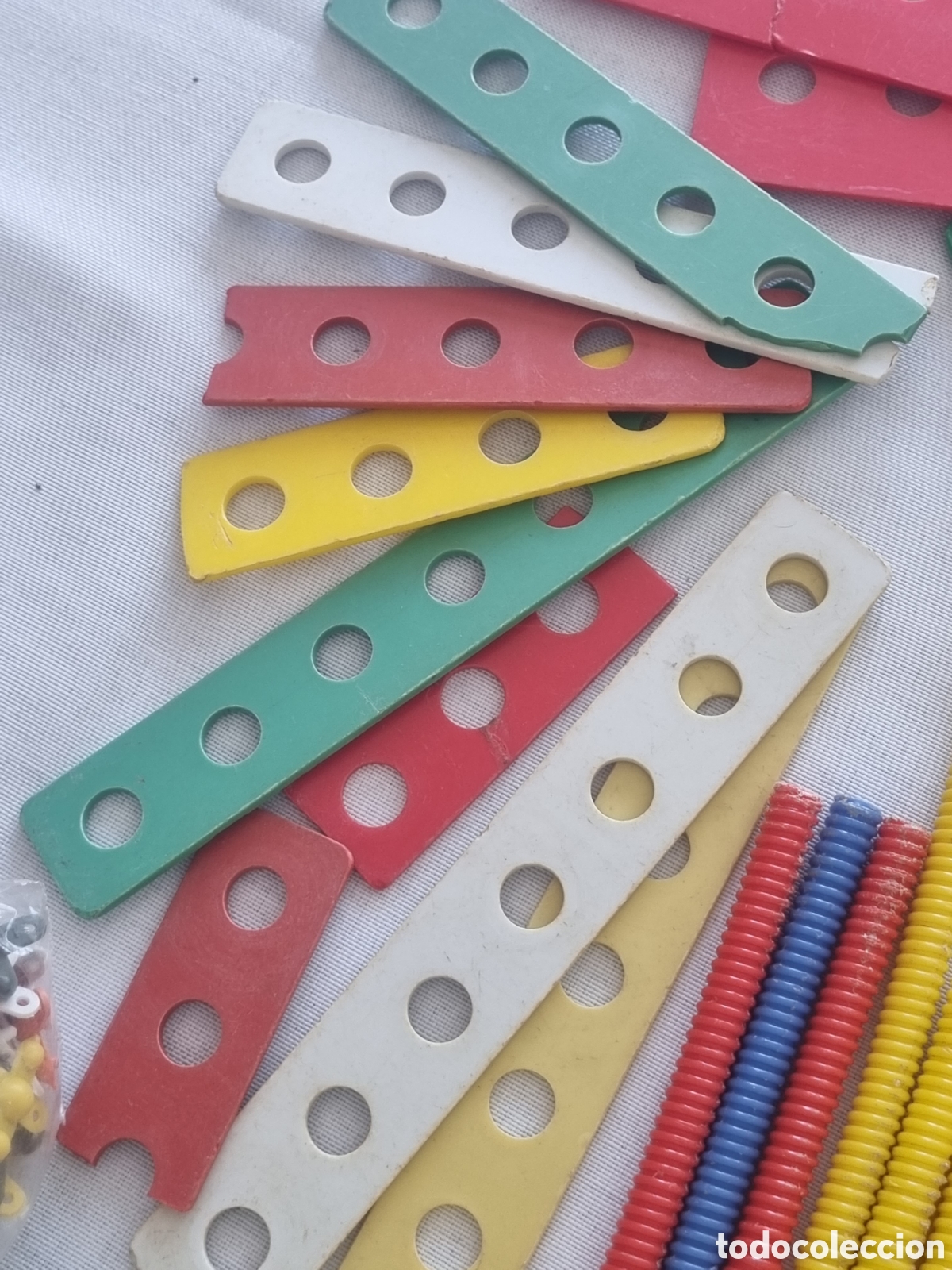Juegos antiguos: Juego construcci&oacute;n lemsa banco vintage - Foto 9