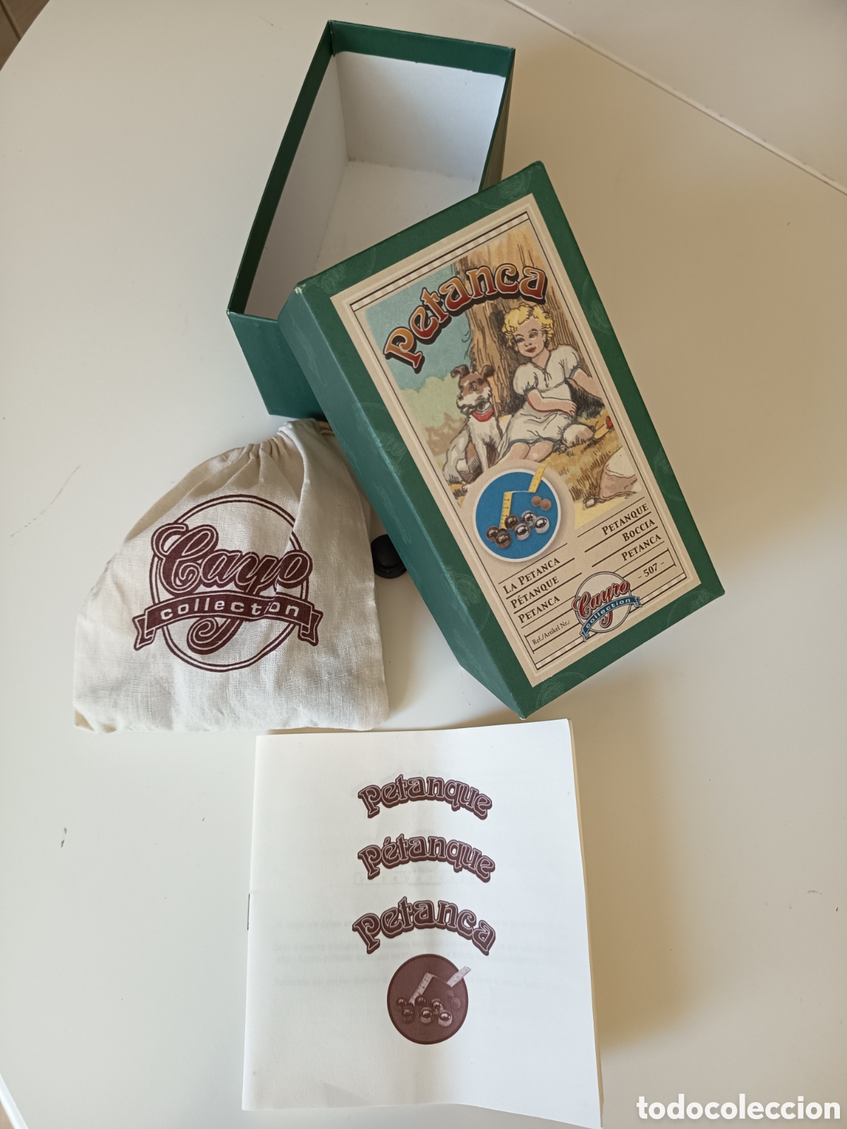 Juegos antiguos: Juego de Petanca Colecci&oacute;n Vintage - Cayro