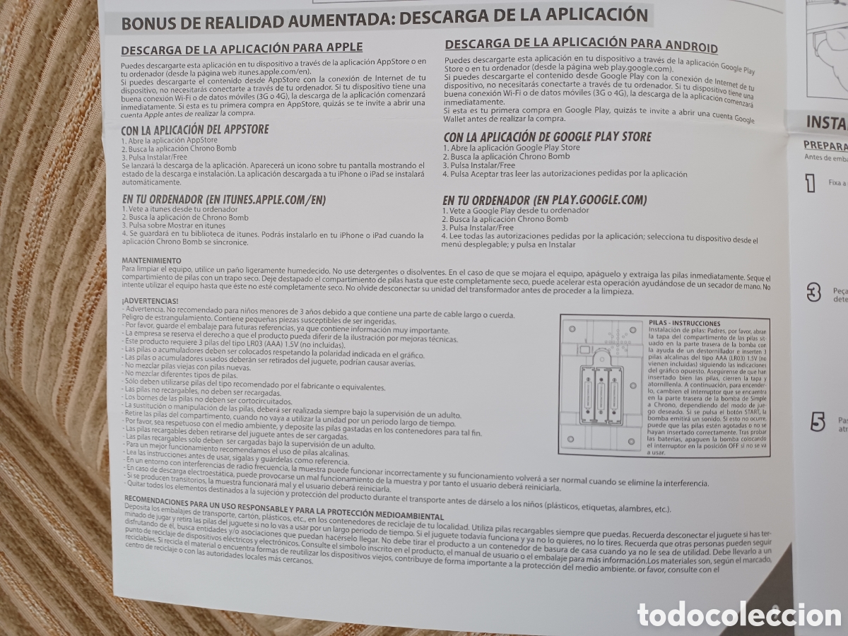 Juegos antiguos: CHRONO BOMB!, a partir de 6 a&ntilde;os - Foto 7
