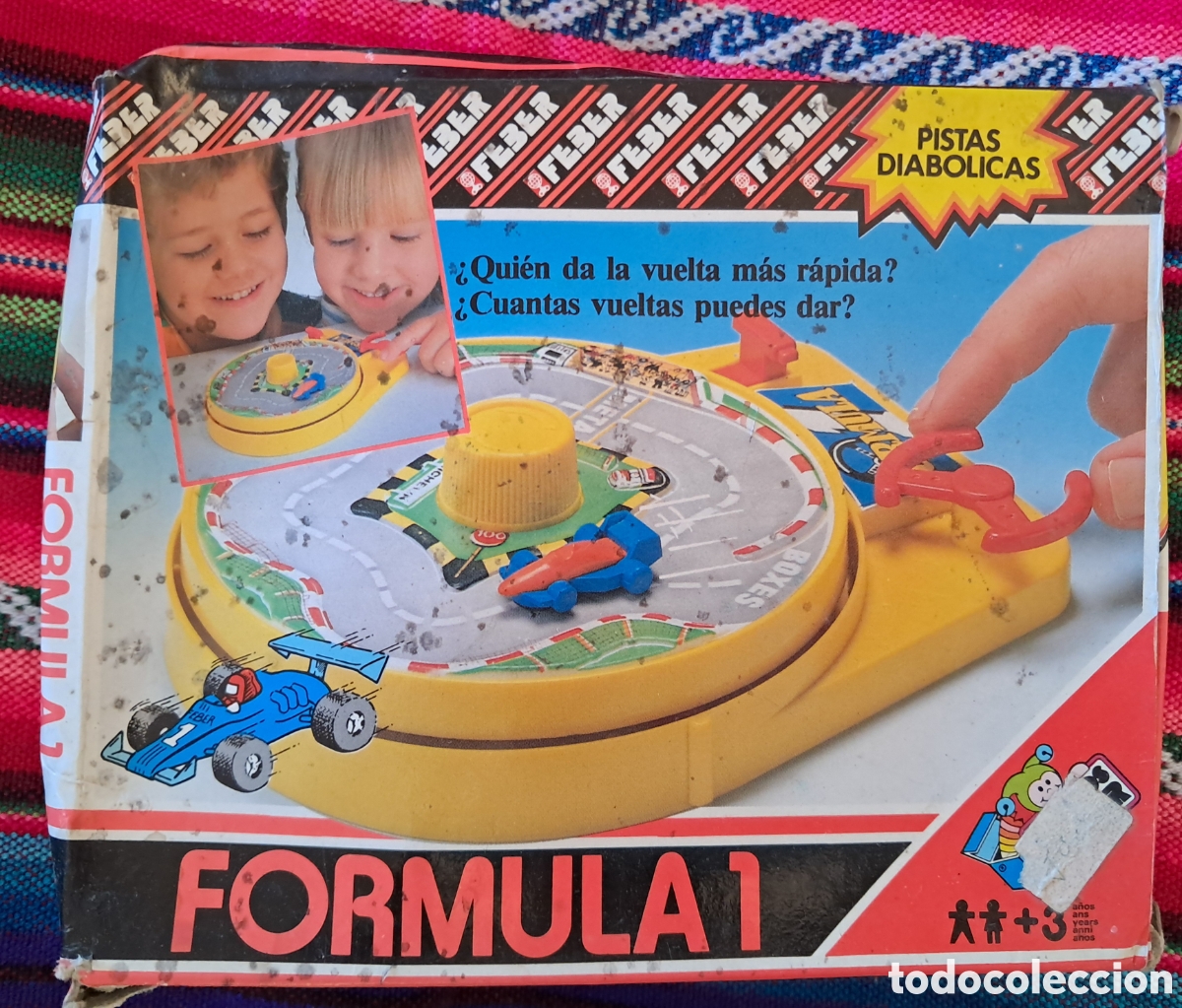 Juegos antiguos: Formula 1 de Juegos diabolicos de Feber a&ntilde;os 80