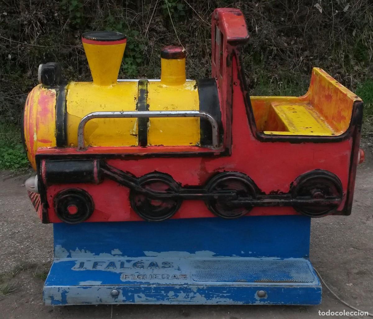 Juegos antiguos: Precioso tren de los a&ntilde;os 70-80