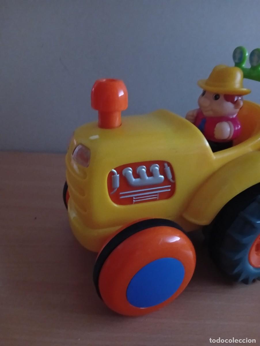 Juegos antiguos: TRRACTOR Y REMOLQUE GRANJERO CON ANIMALES - Foto 3