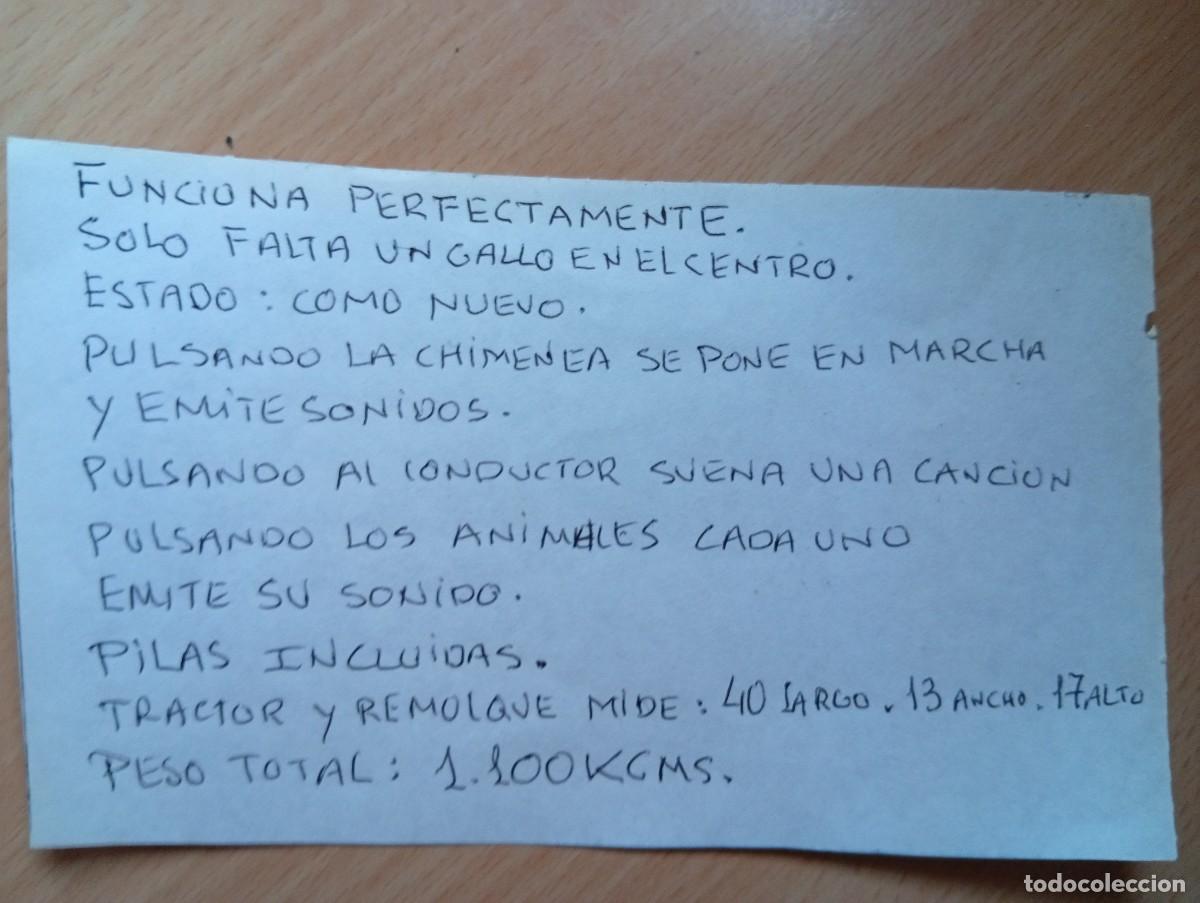 Juegos antiguos: TRRACTOR Y REMOLQUE GRANJERO CON ANIMALES - Foto 9