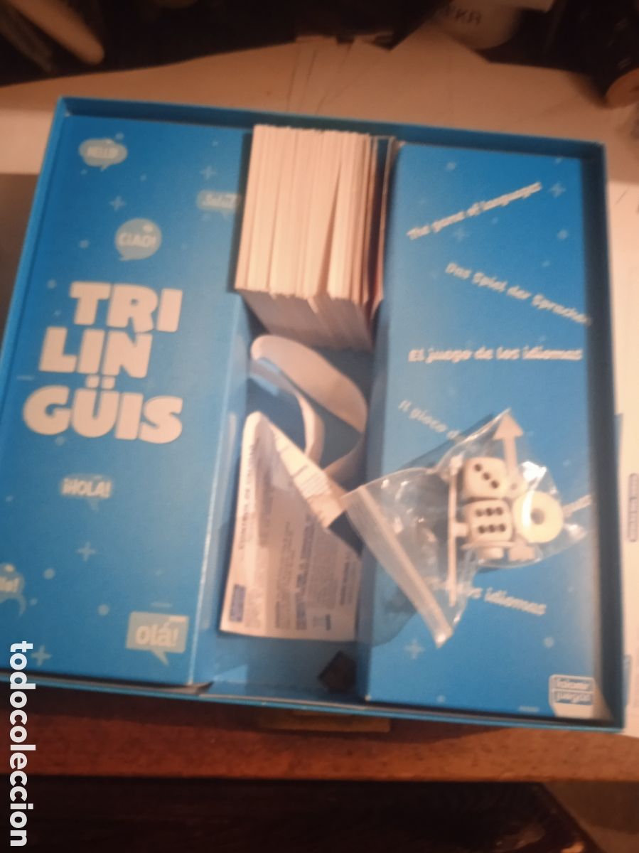 Juegos antiguos: TRILINGUIS EL JUEGO DE LOS IDIOMAS NUEVO - Foto 2