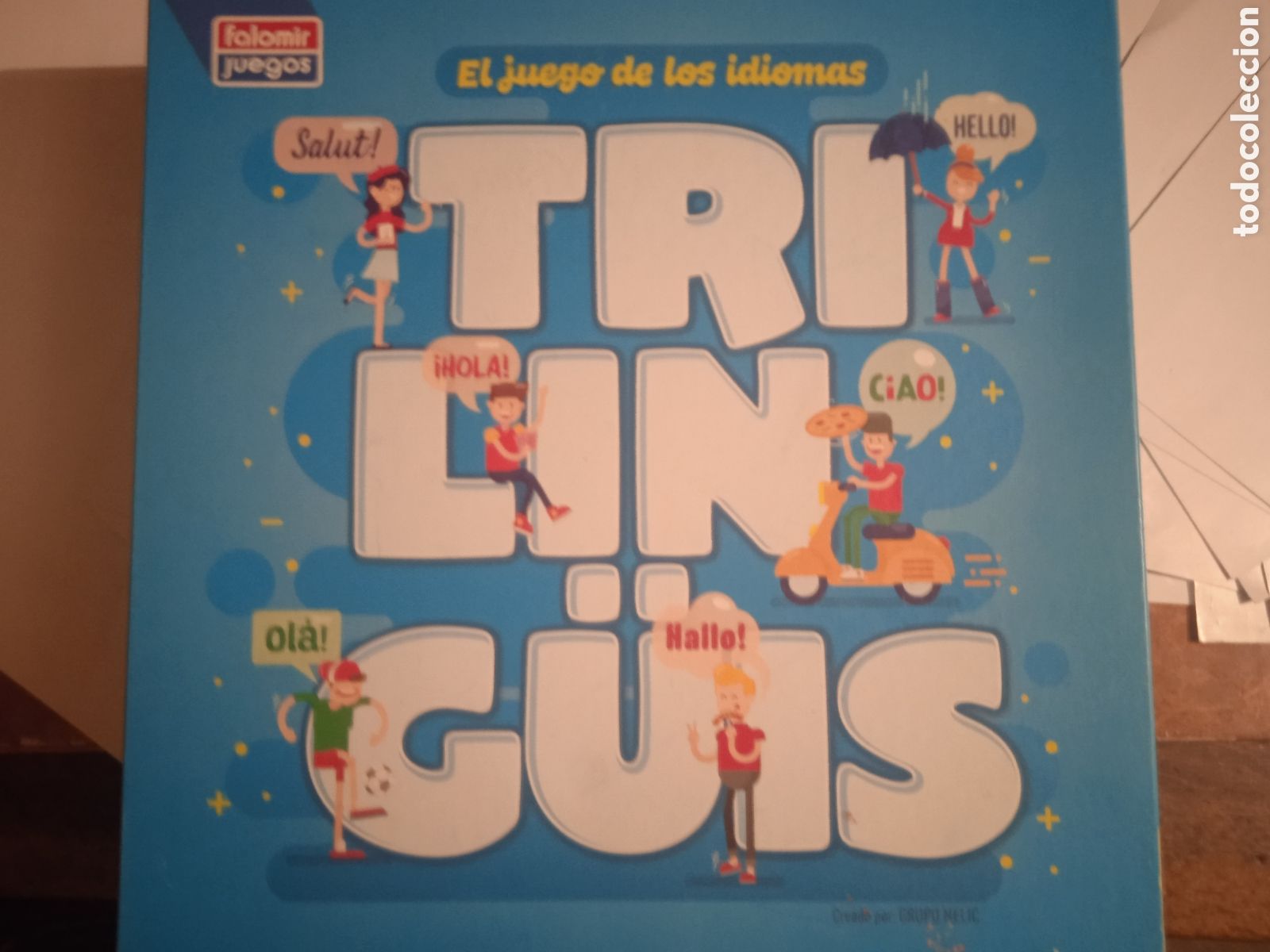 Juegos antiguos: TRILINGUIS EL JUEGO DE LOS IDIOMAS NUEVO
