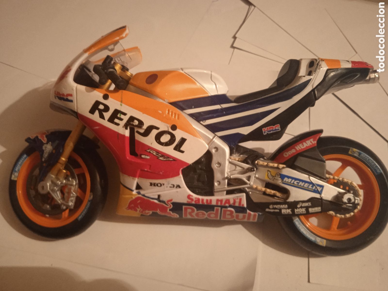 Juegos antiguos: MOTO HONDA REPSOL 93 - Foto 3