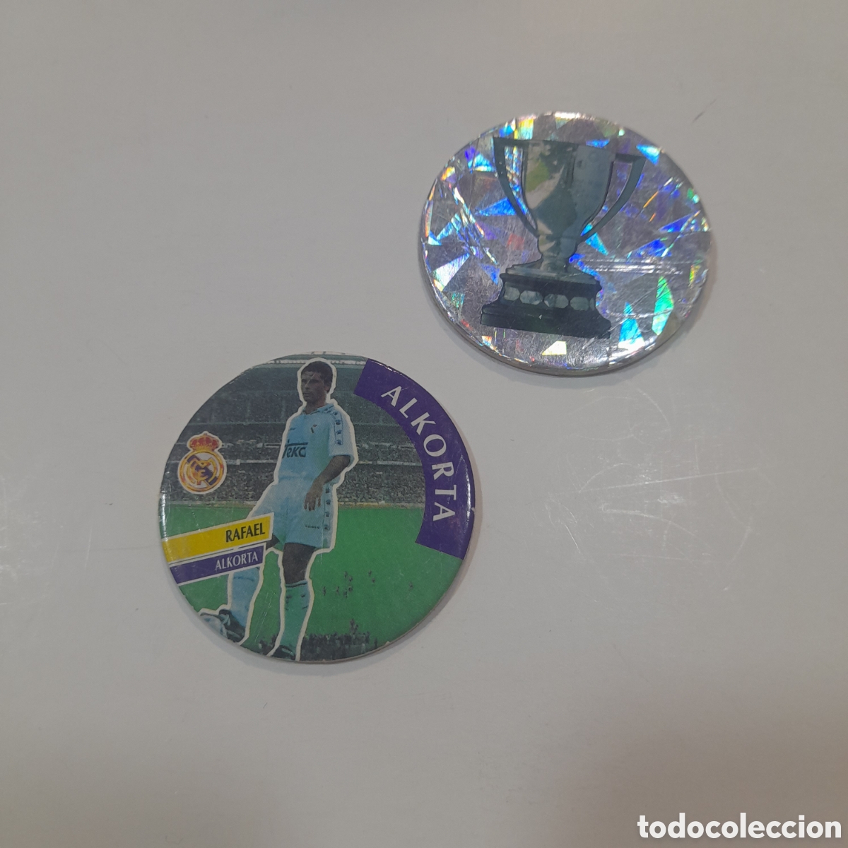 Juegos antiguos: Tazos del per&iacute;odo As: Real Madrid